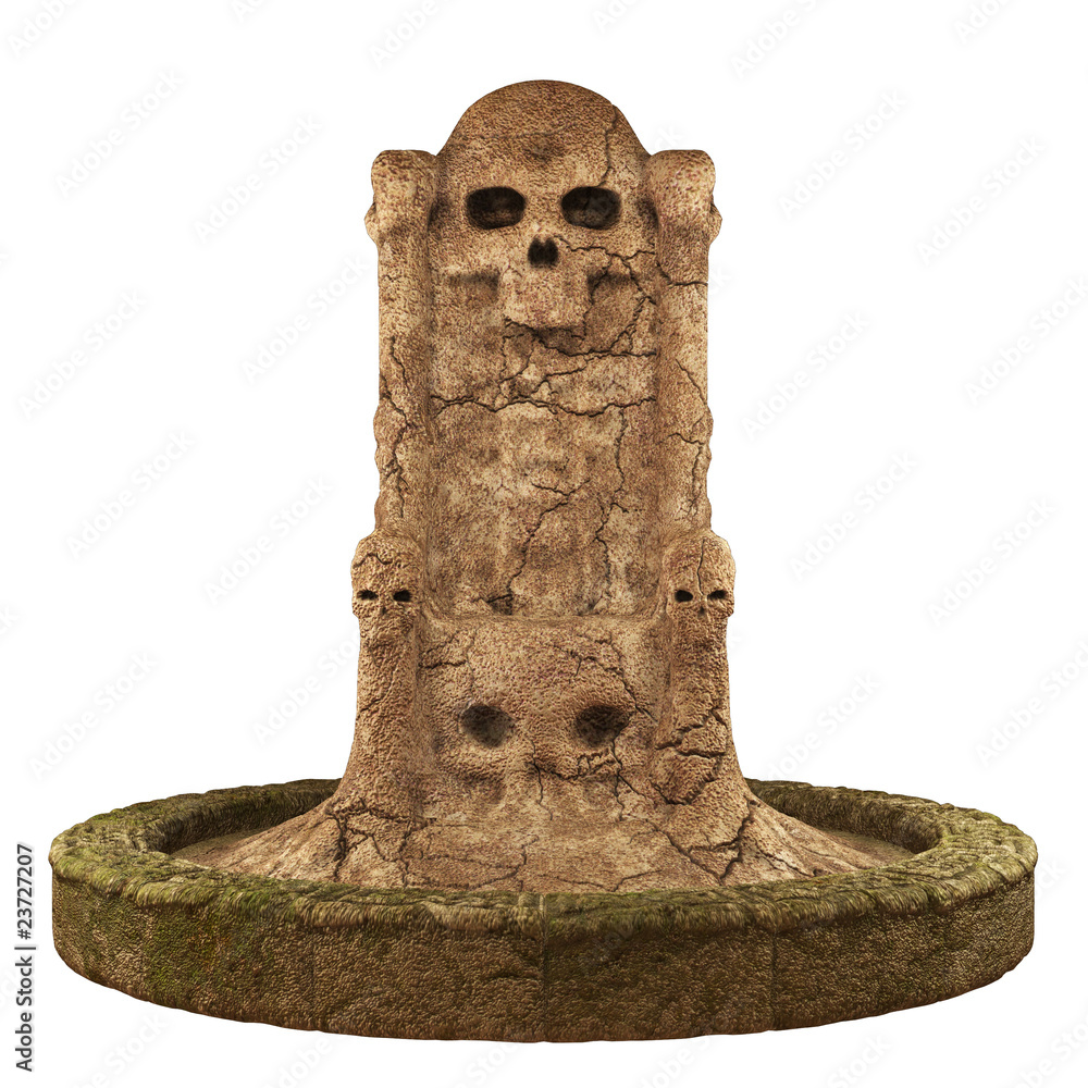 Fotografie Skull cave crypt