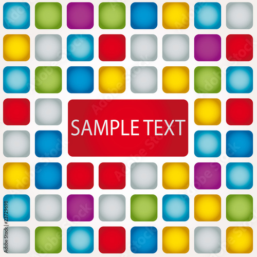 abstract mosaic vector composition background