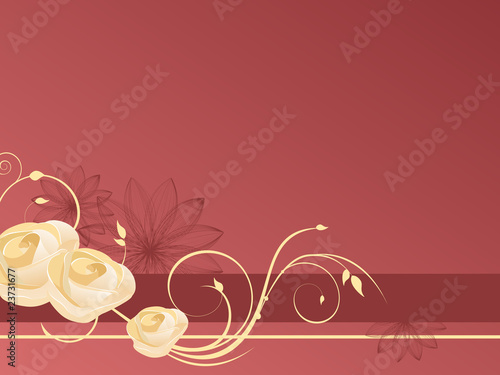 Florales Banner