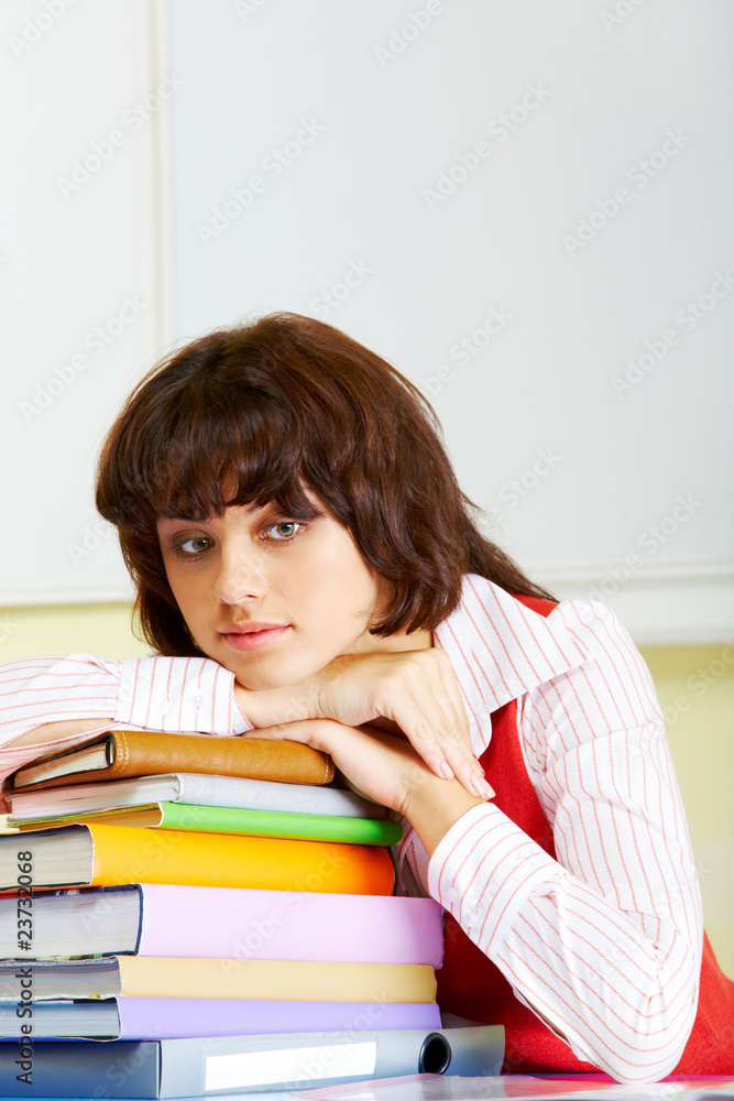 Tired teacher Tired teacher