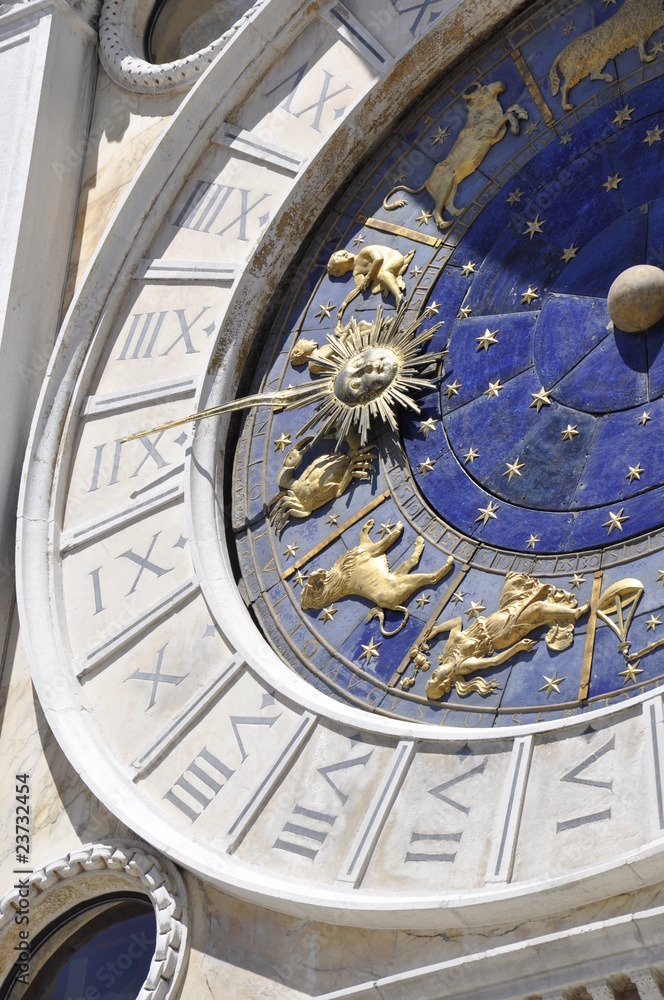 Obraz premium Orologio Piazza S. Marco