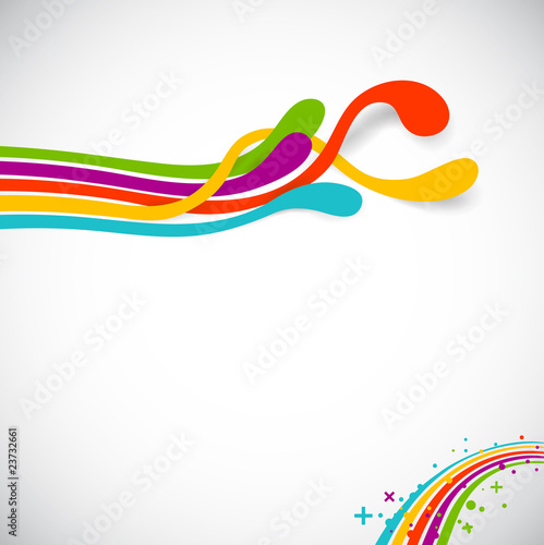 rainbow colors