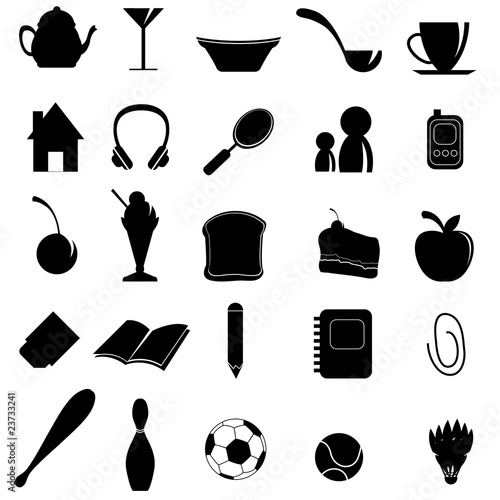 silhouettes items