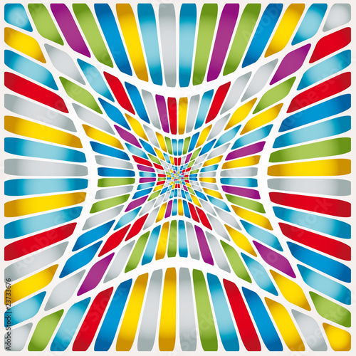 abstract mosaic vector composition background