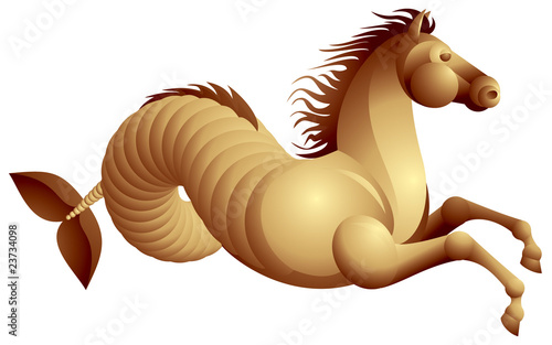 Sea horse, Mythical  hippocamp photo