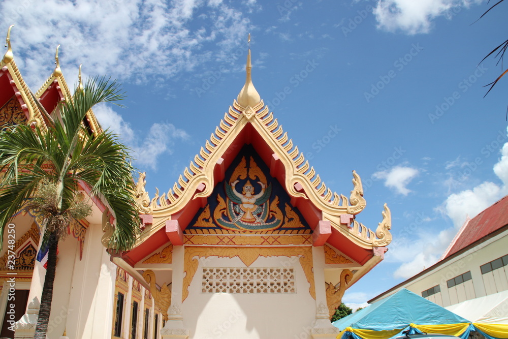 Naklejka premium Wat Aphisit, Mahasarakam