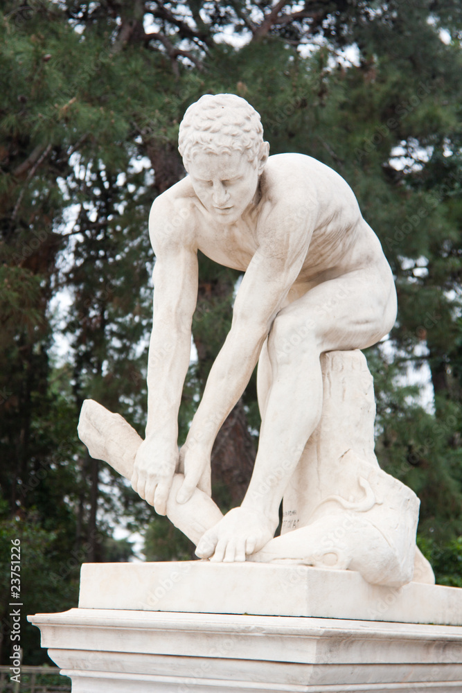 Fototapeta premium Statue of Discobolus