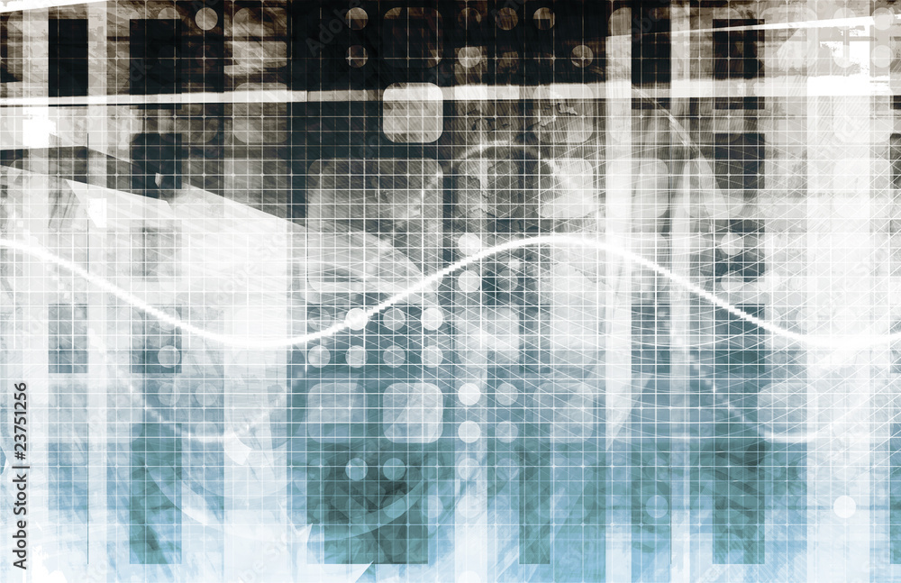 Fototapeta premium Digital Multimedia