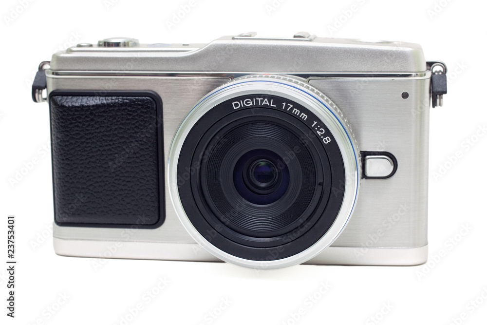 digital photocamera isolated on white digital photocamera isolated on white