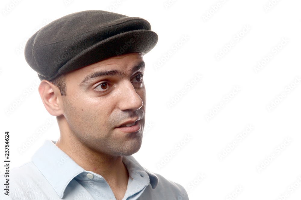 young casual man portrait