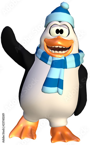 happy penguin