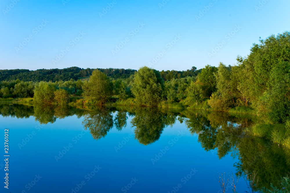 Reflexion in lake Reflexion in lake