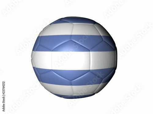 Balón de Fútbol bandera Uruguay