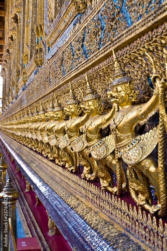 Golden Garuda at Wat Phra Keao Temple in Grand Palace