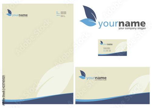 Corporate Design - Blue