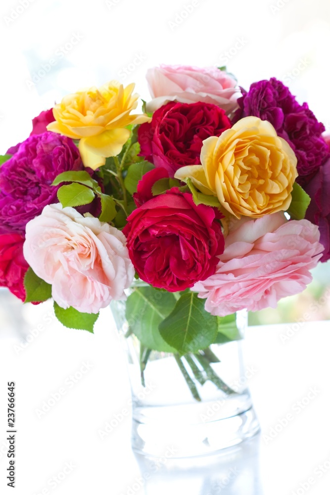 bouquet of fragrant garden roses bouquet of fragrant garden roses