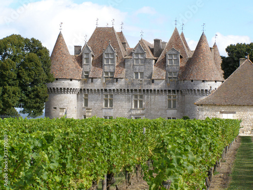 Obraz na płótnie Chateau Monbazillac