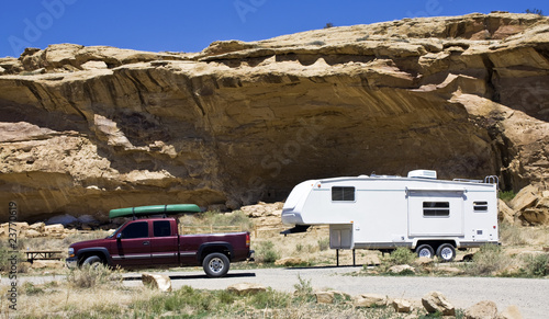 Camping in New Mexico photo