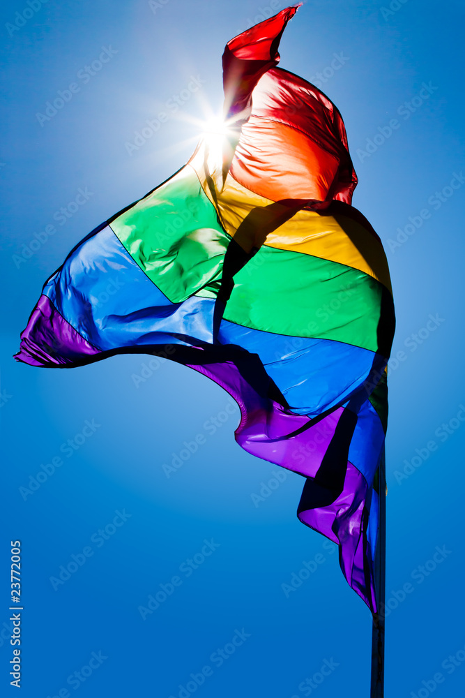 Obraz premium RAINBOW FLAG