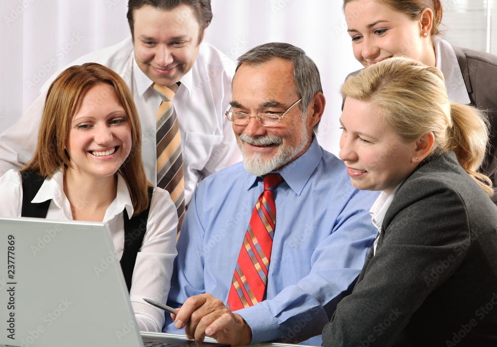 group of business people working in the office group of business people working in the office