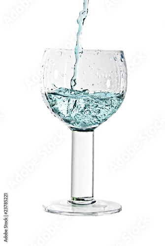 splash in a glass