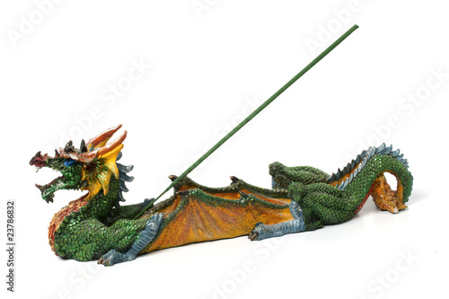 dragon figurine for incense sticks © Knartz