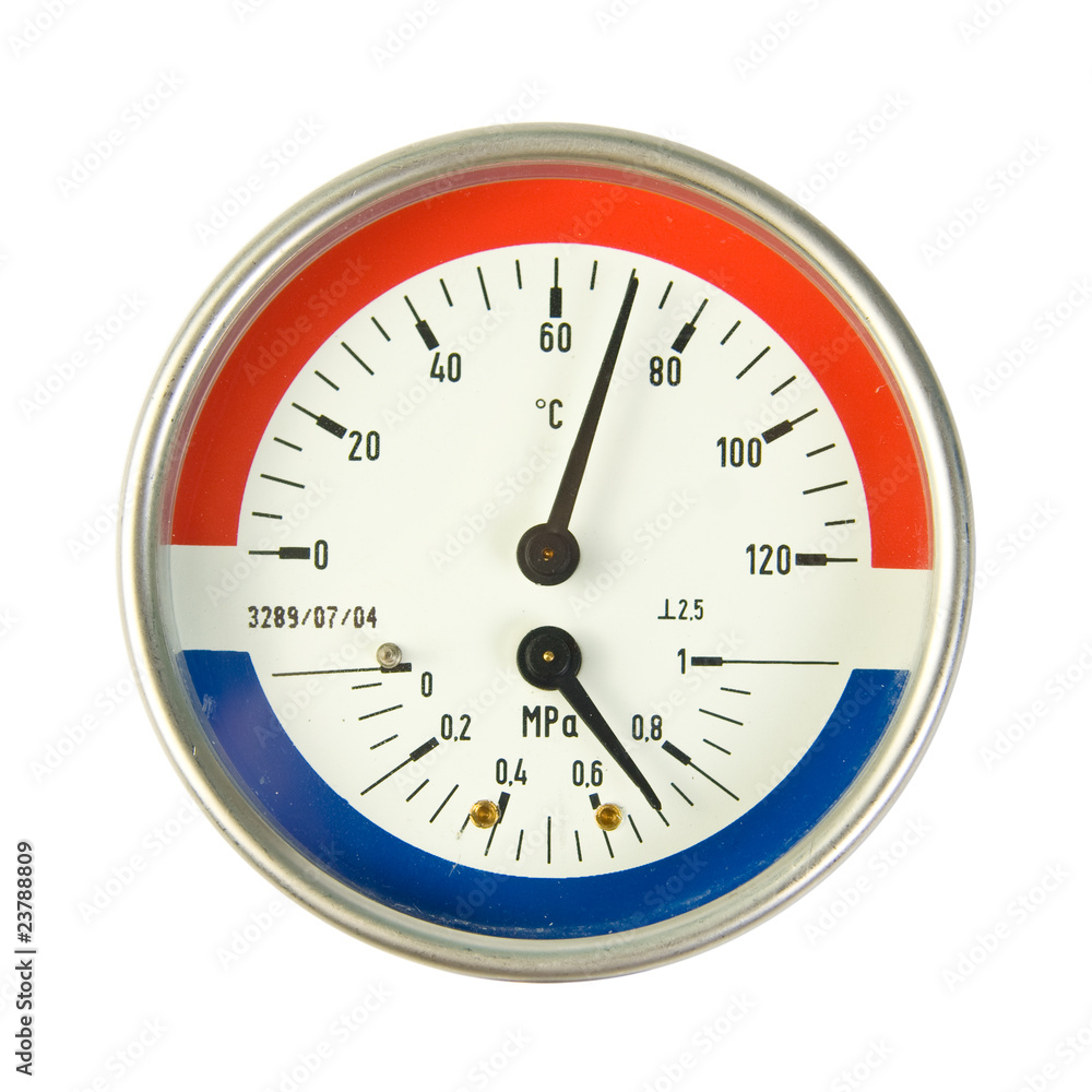 Temperature and pressure meter Temperature and pressure meter