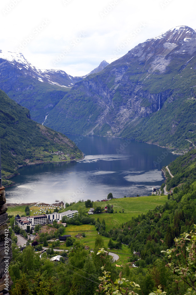 geiranger fjord norwegen