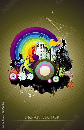 abstract color vector illustration