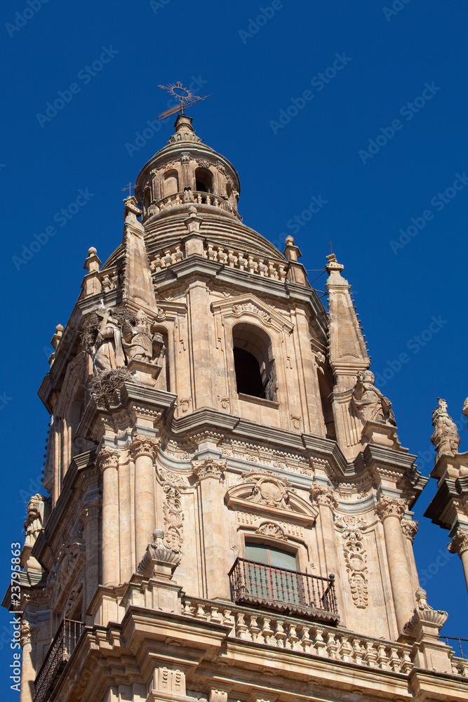 Campanario de la catedral de Salamanca, Castilla y Leon, Spain