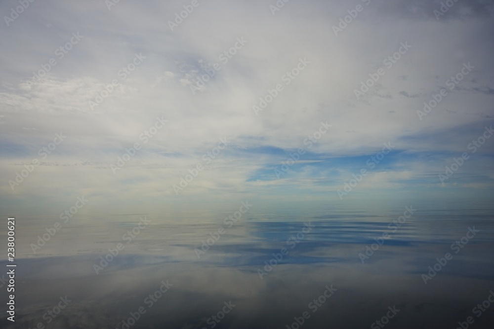 Reflection Of The Sky In The Arctic Ocean