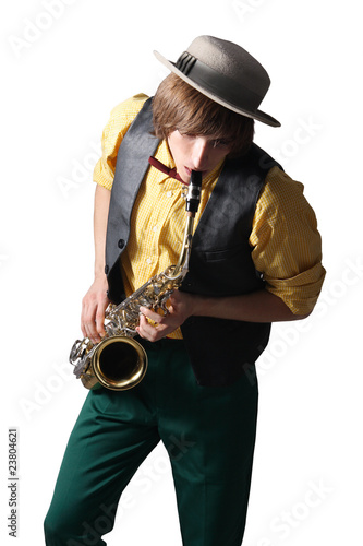 Man with a sax