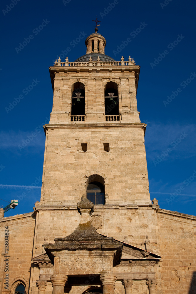 Campanario de la catedral de Ciudad Rodrigo, Salamanca, Spain