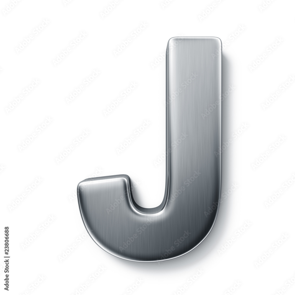 The letter J The letter J