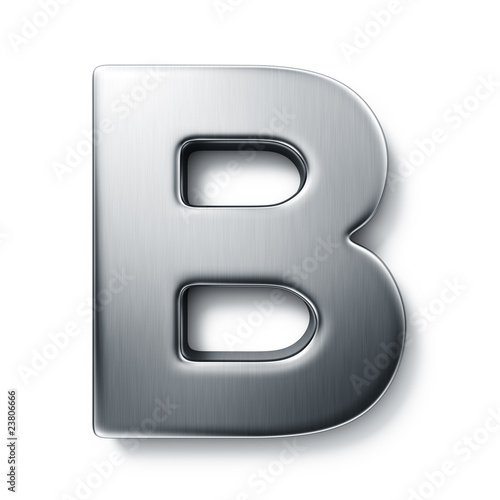 The letter B