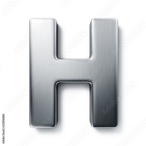 The letter H