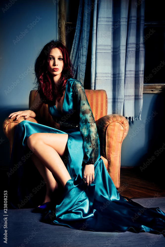 Obraz premium elegant woman