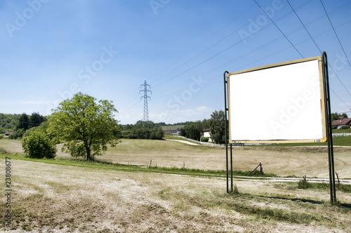 panneau publicitaire