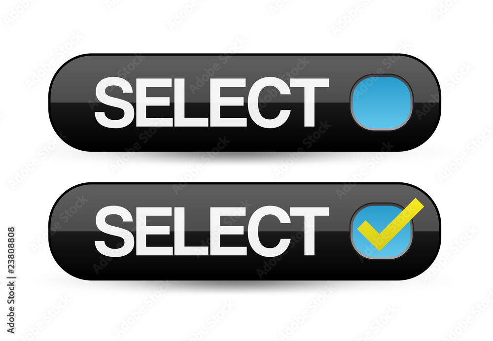 Stock Adobe Select Vector | Button Stock