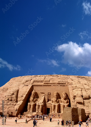 an image of Abou Simbel in Egypt