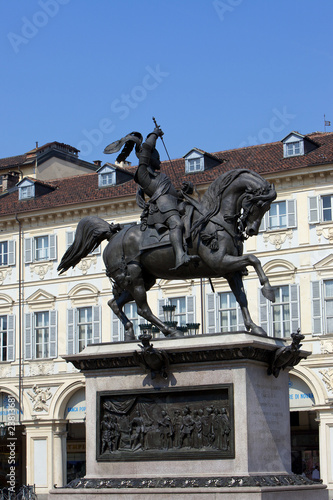 Monumento a Emanuele Filiberto (3) - Piazza San Carlo - Torino
