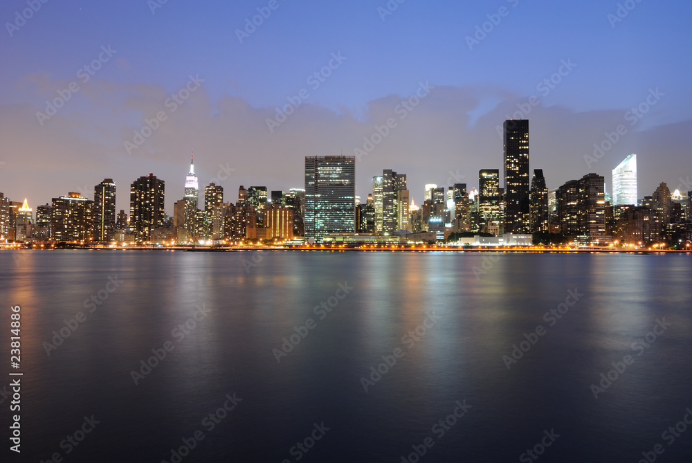 Naklejka premium Midtown Manhattan