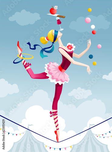 Circus girl