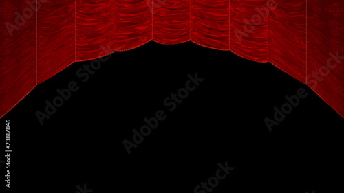 Curtain up. + Alpha. Rewind to drop the curtain