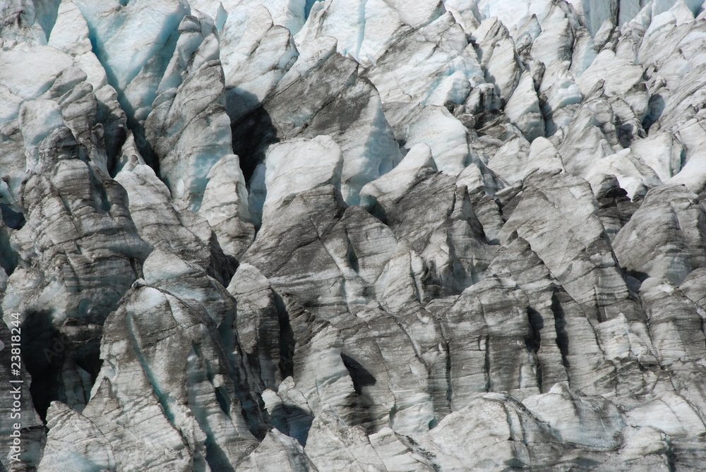 Fototapeta premium Fox Glacier - Fox Gletscher in Neuseeland