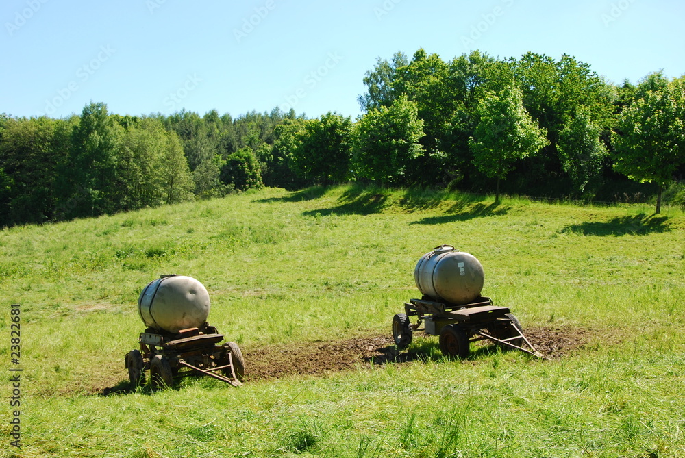 Obraz premium Wasserwagen