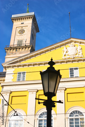 Town hall building in Lviv
