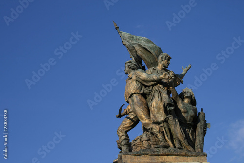 Roma, statua del Vittoriano