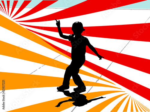 dancing boy