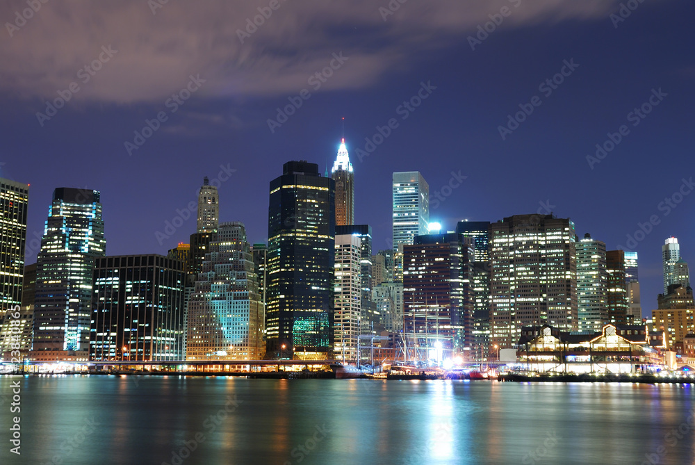 Naklejka premium Manhattan, New York City